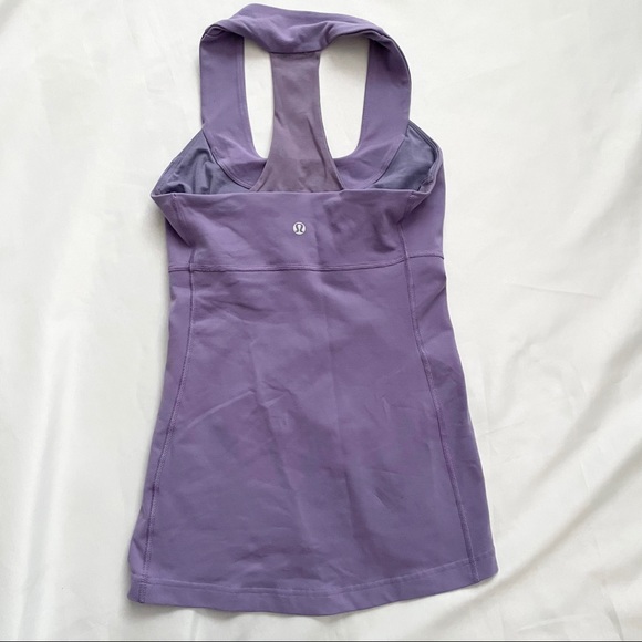Lululemon Purple Racerback Tank - Picture 2 of 4